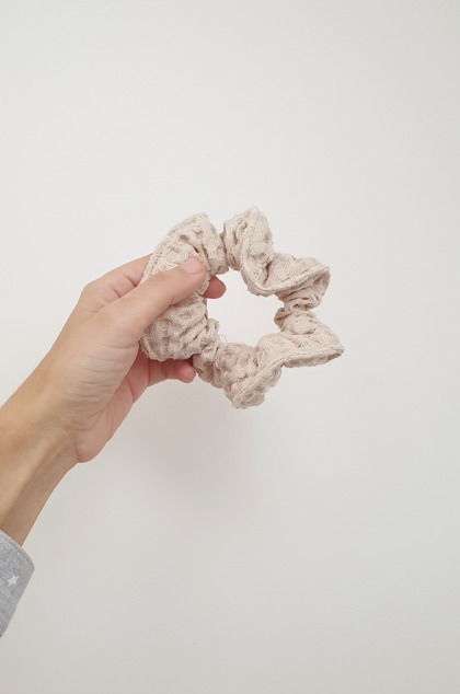 Scrunchie Cloud béžová